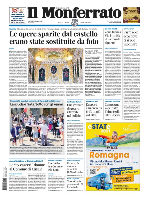 Il Monferrato - Edizione 46 del 15/06/2021